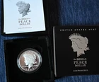 2023-S Proof Peace Silver Dollar San Francisco (23XL) w/OGP and COA