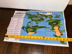 Final Fantasy II (2) for Nintendo (NES) Overworld Map  And Game