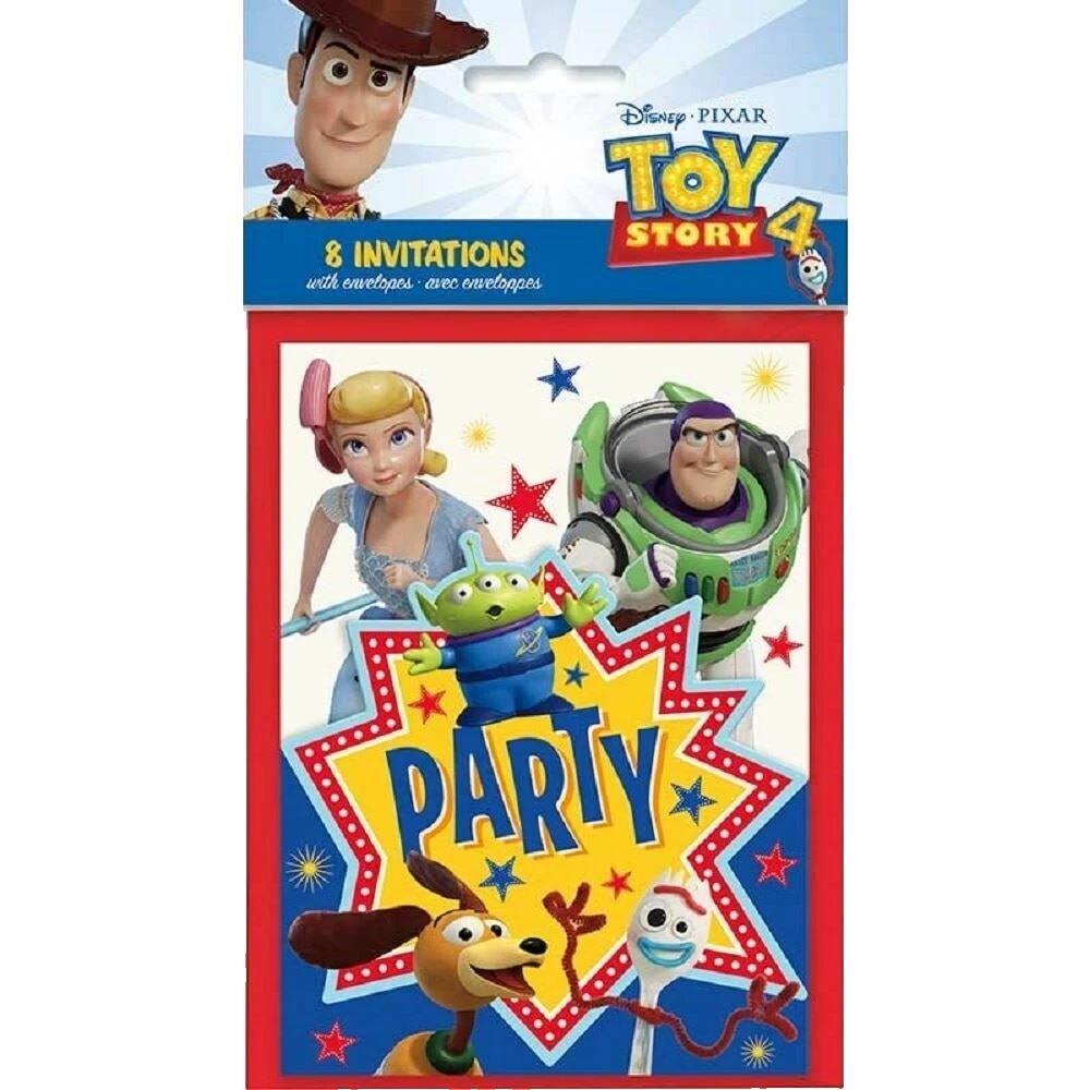 Invitaciones de felicitación de cumpleaños Toy Story