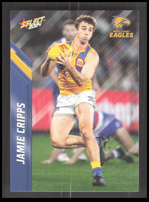 AFL 2024 Select West Coast Eagles Jamie Cripps 163 Card CB-1-3-D-17