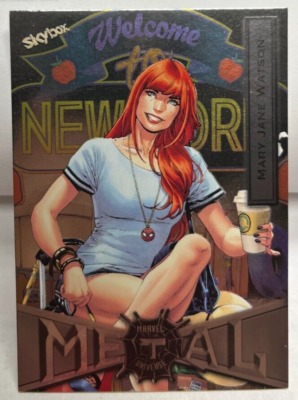 Mary Jane Watson 2021-2022 Skybox Marvel Metal Universe Spider-Man