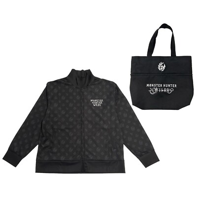 CAPCOM MONSTER HUNTER WILDS Tracksuit Free Size / Tote Bag Polyester JAPAN NEW
