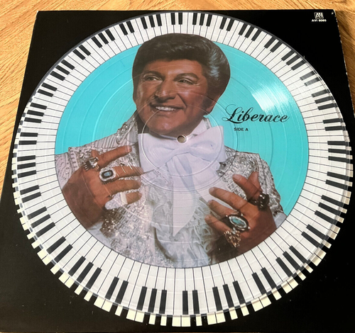 Liberace Picture Disc LP AVI 6065 1979 Signed by Brother George Jazz/Easy EX/VG+ - Picture 6 of 6