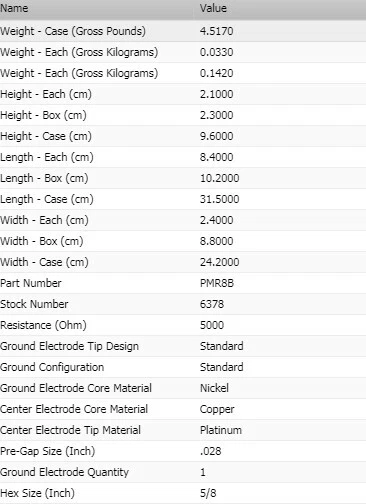Упаковка из 8 лазерных платиновых свечей зажигания NGK для Maserati Spyder V8-4,2 л 2005-2006 годов выпуска - Изображение 4 из 4