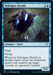 Nebelgast Herald 109/198 Commander: Innistrad: Crimson Vow