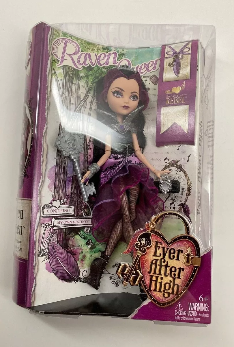 Ever After High Raven Queen Doll 1st Chapter Mattel Purple