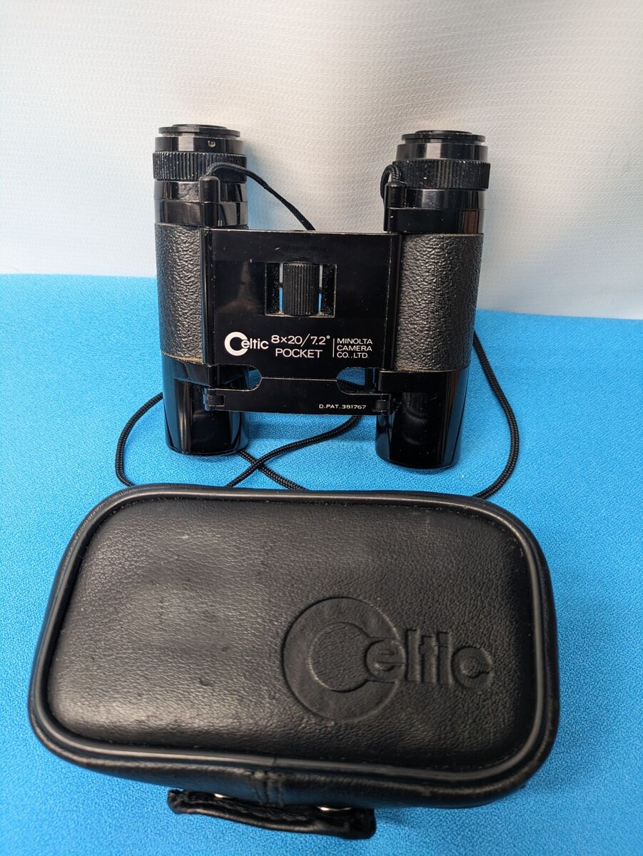 Vtg 1976 Minolta Celtic Pocket 8x20x7.2 Binoculars Original Vtg 1976 Minolta Celtic Pocket 8x20x7.2 Binoculars Original