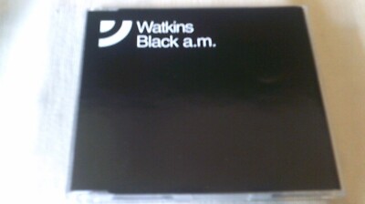 WATKINS - BLACK A.M - 2 MIX PROMO CD SINGLE