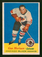 GUS MORTSON 1957-58 TOPPS 57-58 #25 EX+        94584