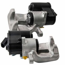 2x Bremssattel BREMSZANGE STELLMOTOR Hinten Links + Rechts für VW PASSAT 3C2/3C5