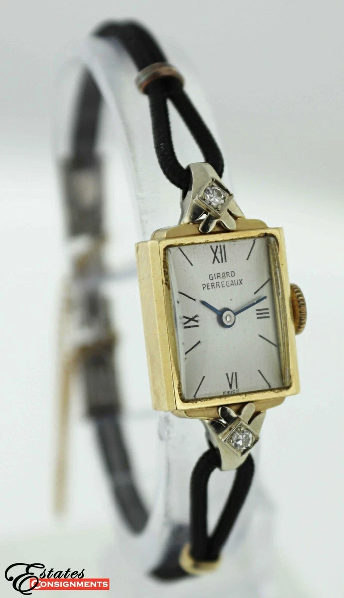 Vintage Girard Perregaux 14k Yellow Gold Ladies Watch eBay