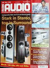 AUDIO 3/09,ME GEITHAIN RL 922 K1,JAMO R 907,KS DIGITAL Q SUB 2,ROTEL RSX 1560 50