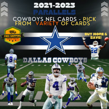 2021-2023 Dallas Cowboys NFL Sports Cards - Choose Your Card - Parallels