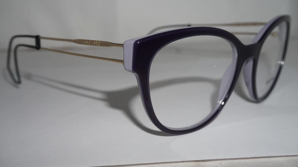 Gafas MIU MIU nuevas lila púrpura oro pálido MU 03PV USN1O1 54 19 145 Foto 4 de 4
