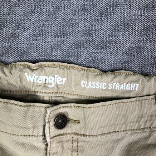 Wrangler Cargo Shorts Boys 16 Husky Beige Classic Straight Adjustable Waist - Picture 6 of 10