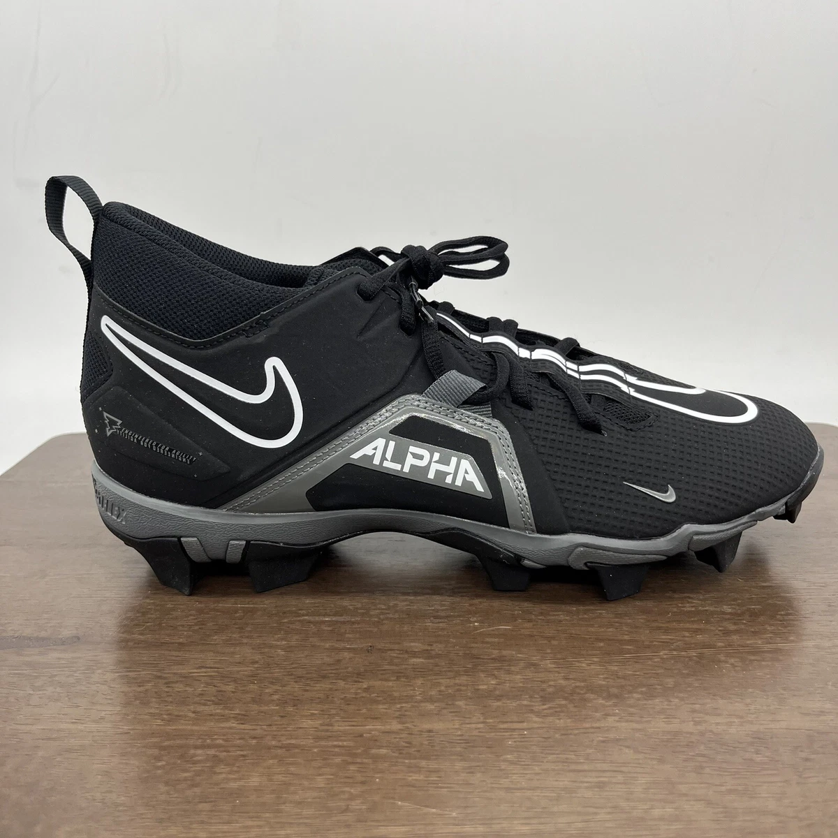 Nike Alpha Menace 3 Shark Wide Black Iron Grey for Sale