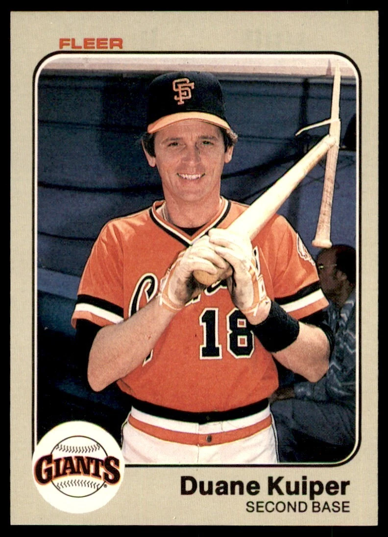 Duane Kuiper trading card