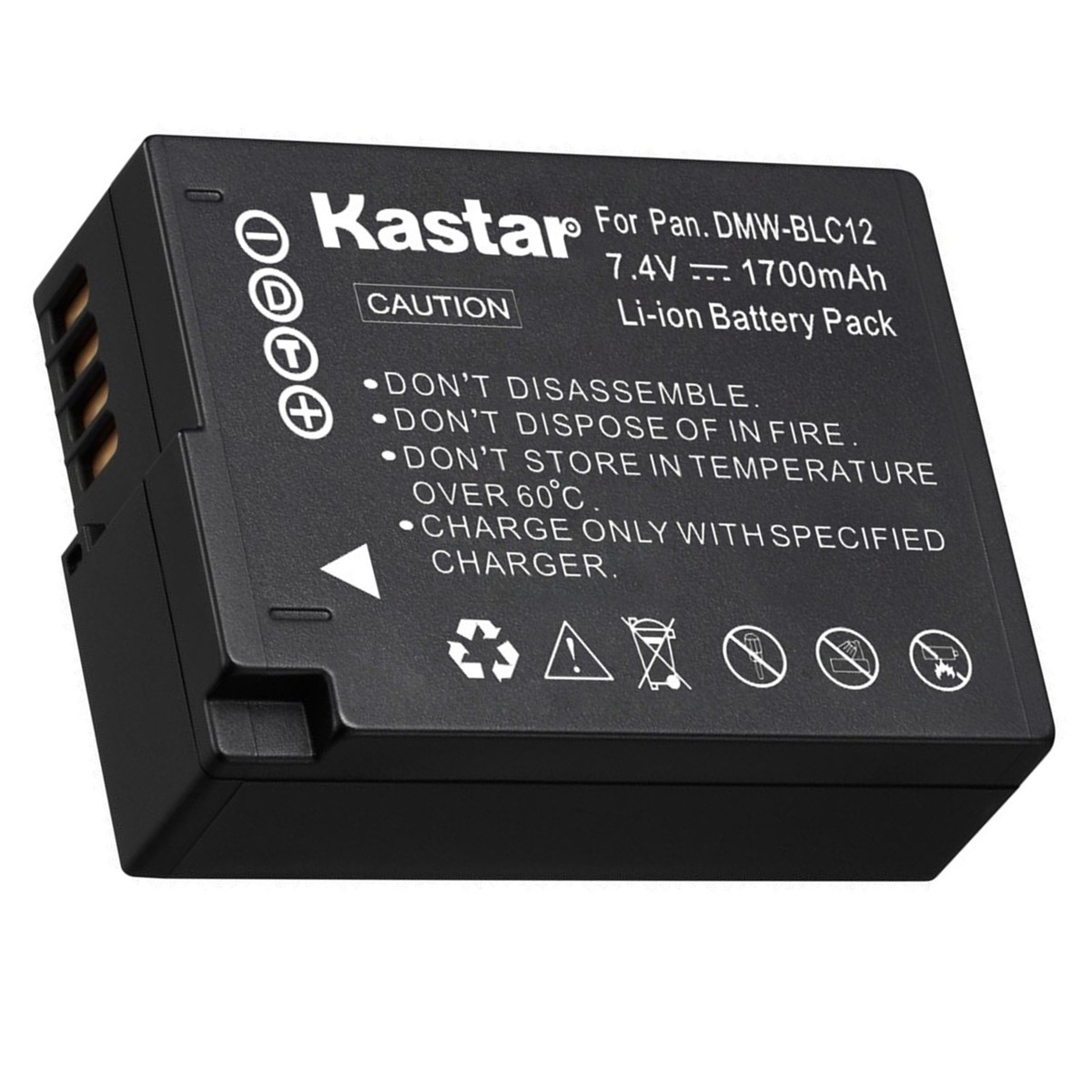 Kastar Replacement Battery for Panasonic DMW-BLC12 & Panasonic