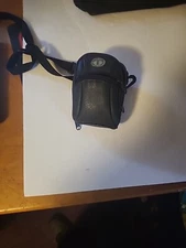 Trax 2 Pocket Leather Soft Case For Small Format Camera & Accessories  w/Strap