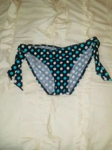 Traje de baño negro lunares Aqua para Mujeres