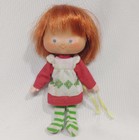 STRAWBERRY SHORTCAKE 5" Figure 1979 flat hands doll Hong Kong vintage