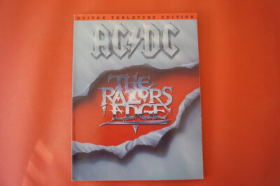 ACDC - The Razors Edge . Songbook Notenbuch. Vocal Guitar