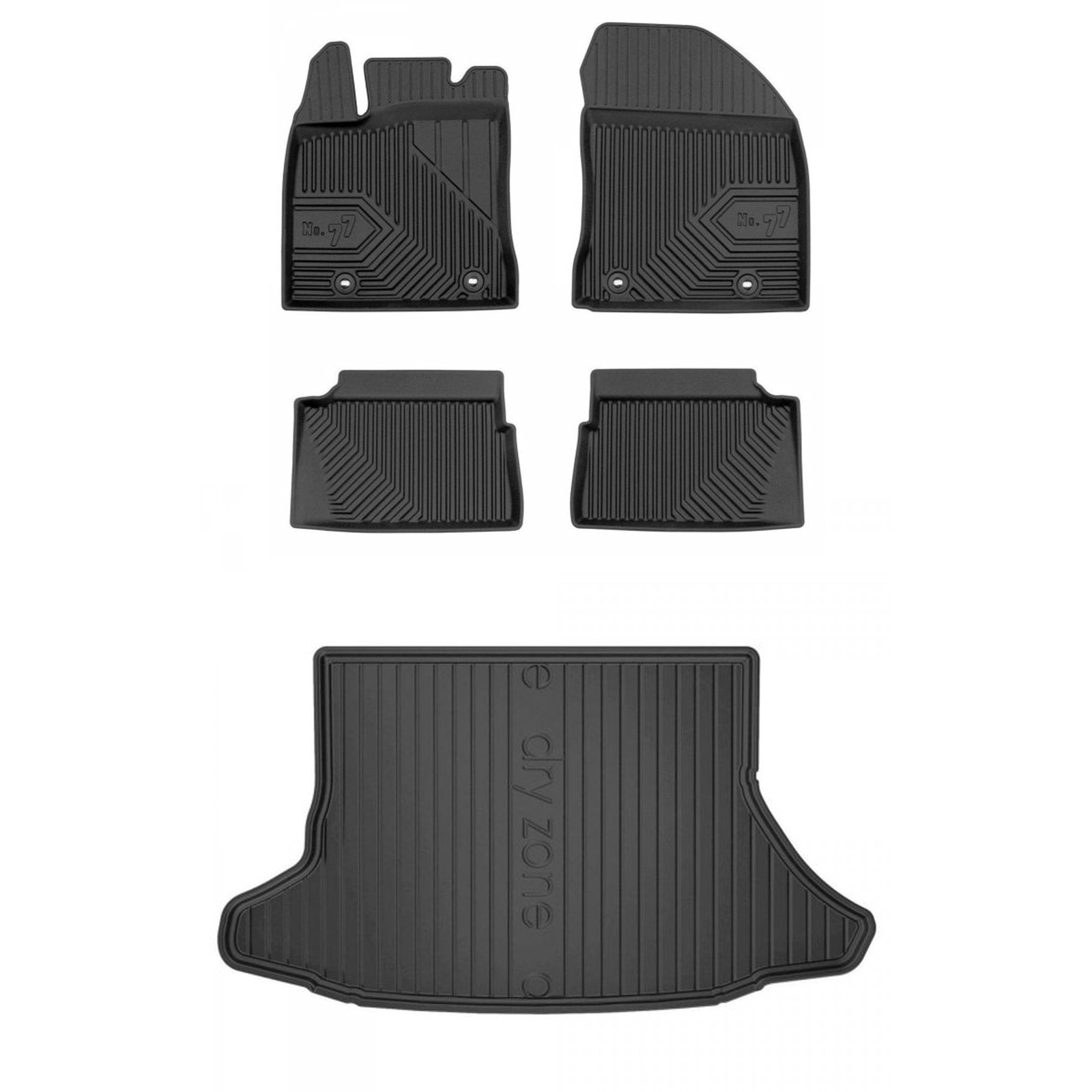 Tapis de sol de rechange TPE et tapis de coffre sur mesure Lexus CT