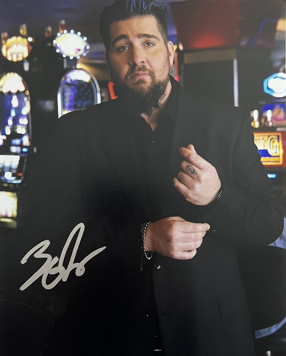 BIG JAY OAKERSON HAND SIGNED 8x10 PHOTO COMEDIAN RARE AUTHENTIC