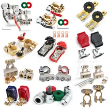 Battery Terminal Quick Connectors Heavy Duty Car Cable Terminals Top Post Clamps