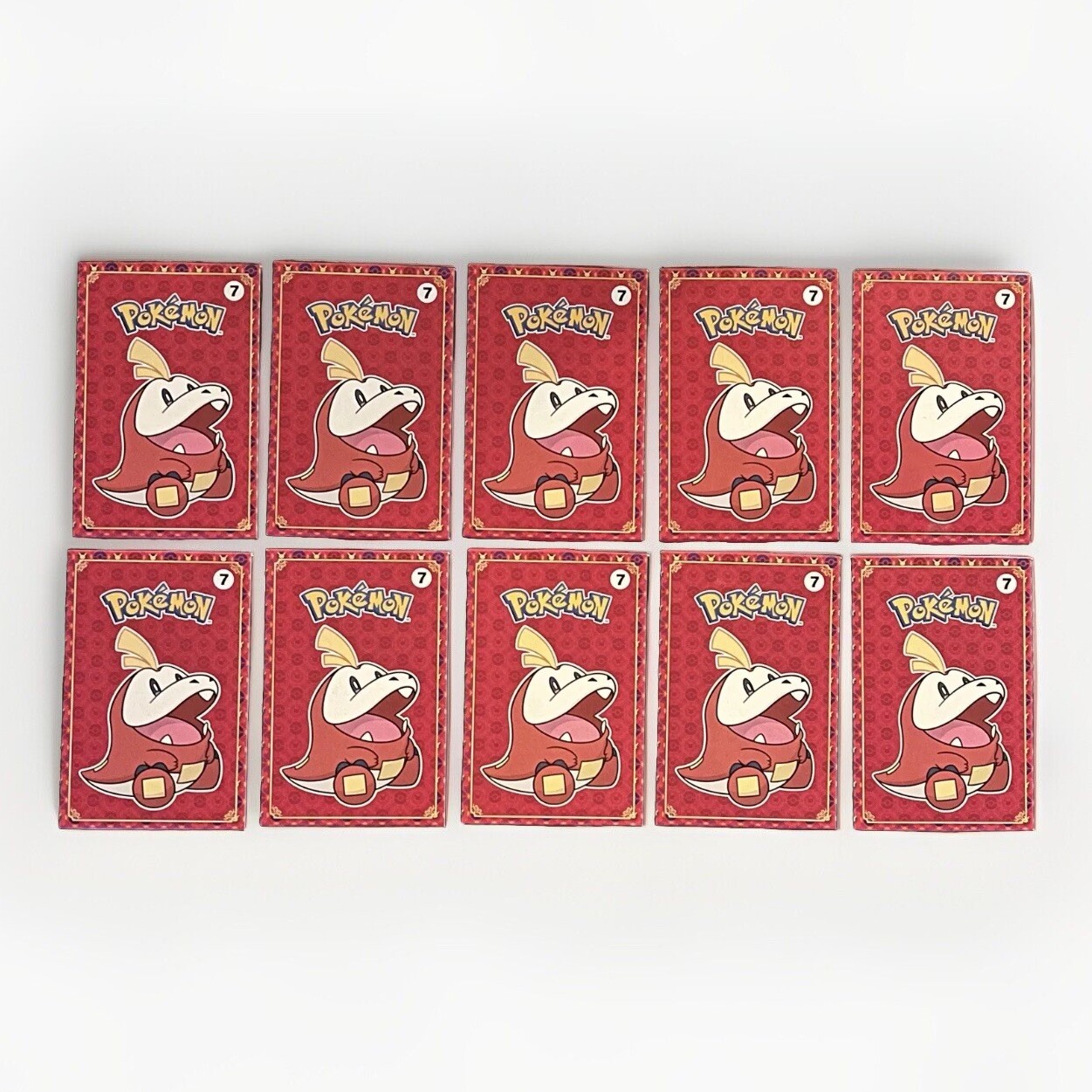 2023 McDonald’s Happy Meal Toy- Pokémon Card Box-#7- Fuego- x10