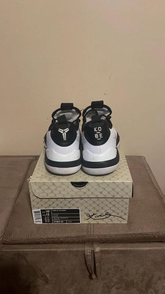 耐克 Kobe A.D. Exodus TB“白色黑色”10.5 码 — 第 3/4 张图片