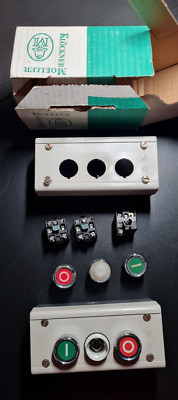 Aufbaugehäuse, Befehlsgerät I-K3, Taster und Kontrolleuchte, Klöckner Moeller