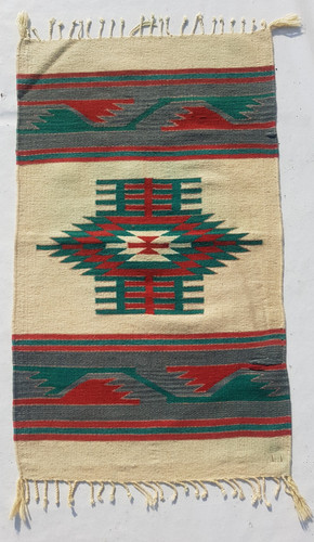 Vintage Traditional Handcrafted Beautiful Kilim Rug for Home Décor 96x59 cm