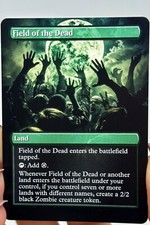 Field of the Dead Proxy Card with Custom designed art
