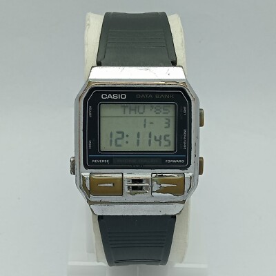 Casio Data Bank DBA-800 Quartz 555 Digital Vintage Men's Watch