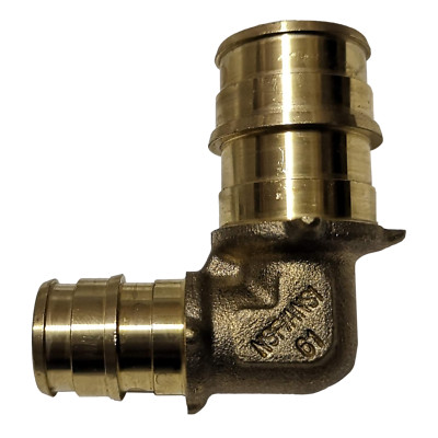 1 Pc. XFITTING 1/2'' x 3/4'' Pex A Elbow, Expansion Reducing Elbow 29-5-7=1