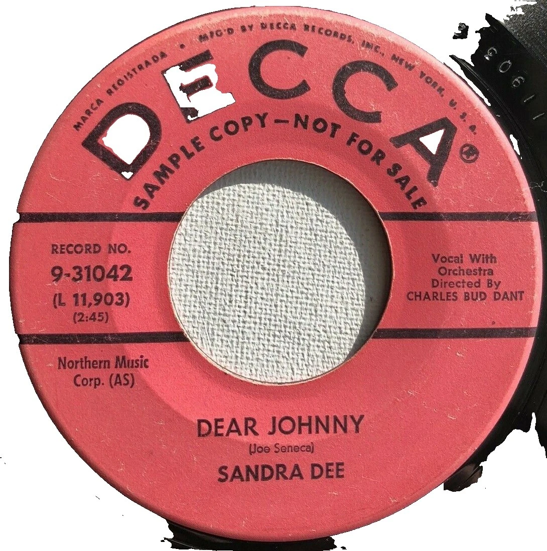 Sandra Pop de velocidade de 45 RPM e Discos de vinil