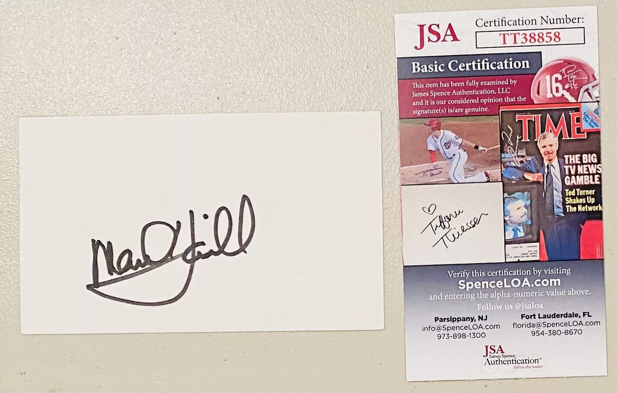 Star Wars Actor Mark Hamill Signed Autograph JSA Authenticated