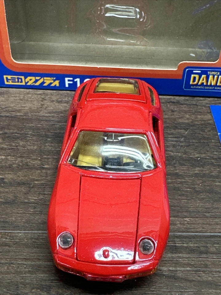 TOMICA DANDY F16 - PORSCHE 928 Rojo CASI COMO NUEVO CAJA EXCELENTE JAPÓN Foto 4 de 4