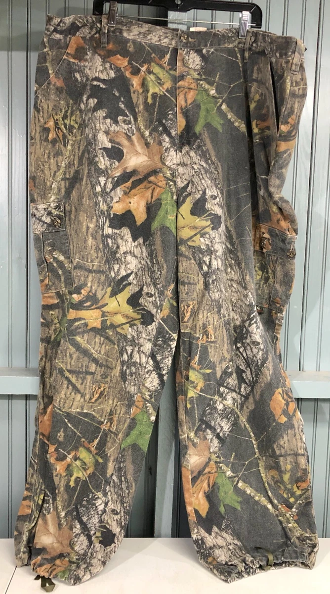 Mossy Oak Chamois Soft 3X Camo Mens Hunting Pants 48 50 Cotton eBay