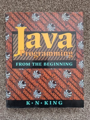 Java Programming: From the Beginning von K. N. King (Taschenbuch, 2000)
