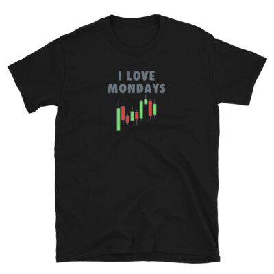 I Love Mondays WSB T-shirt Stock Trader Gift Tee