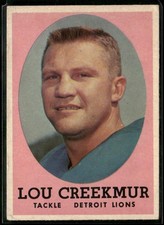 1958 Topps #81 Lou Creekmur VG/VG-EX