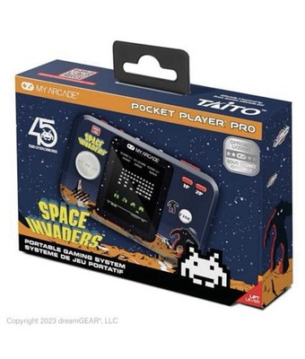 My Arcade - Space Invaders Pocket Player Pro Handheld