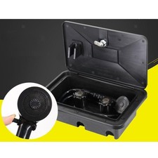 Outside RV Exterior Shower Box Kit for Boat Camper Motorhome Motor Home UK