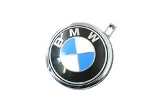 BMW F12 Heckklappenabzeichen Logo-Emblem 7227731 640d 2012 RHD 21884511