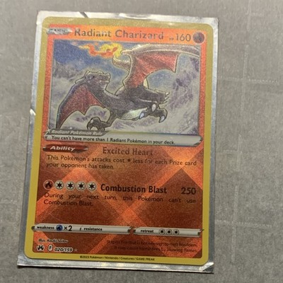 Pokémon TCG Radiant Charizard SV: Paldean Fates 020/159 Radiant Rare Foil