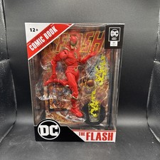 The Flash Action Figure Comic Book Page Punchers DC Direct McFarlane Toys TP3-6