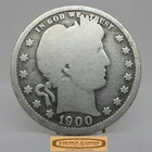 1900-S Barber Silver Quarter - #C57346NQ
