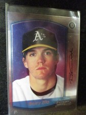 Barry Zito 2000 Bowman Chrome ROOKIE #419 Baseball Card New. rookie card picture